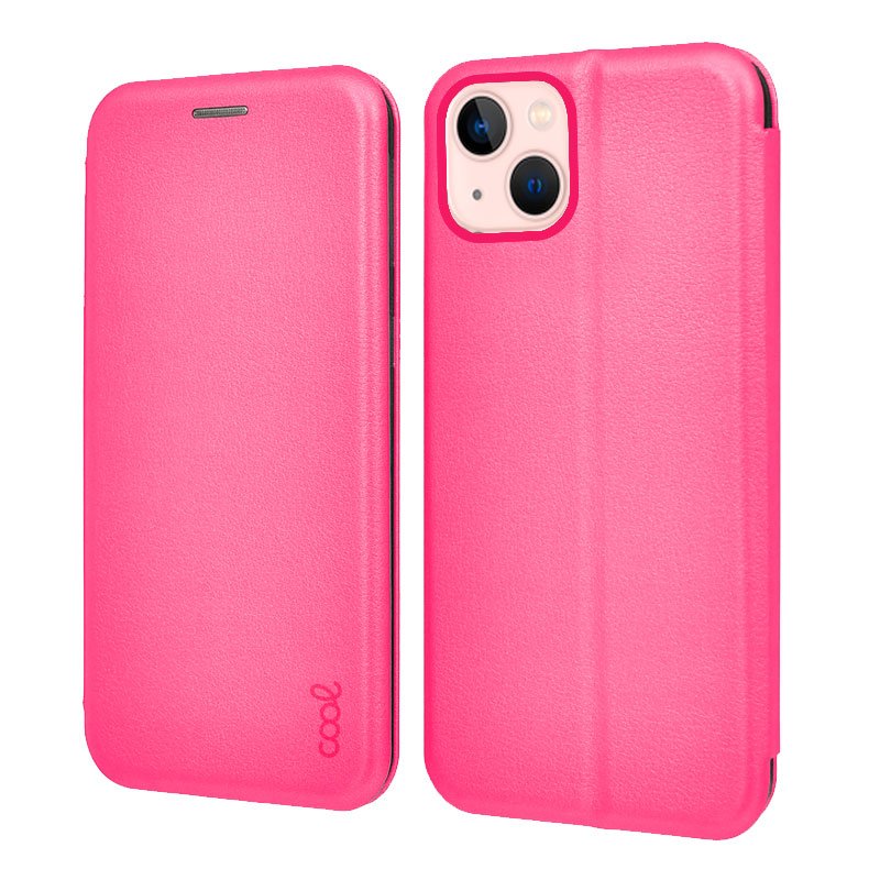 COOL Flip Cover Case for iPhone 13, Elegance Fuchsia