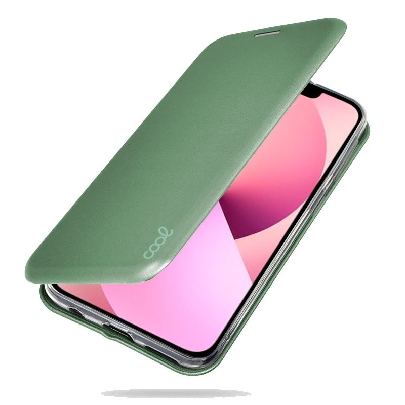 COOL Flip Cover Case for iPhone 13 Elegance Green
