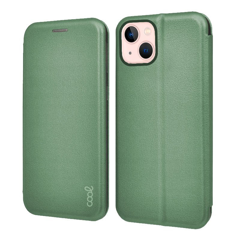 COOL Flip Cover Case for iPhone 13 Elegance Green