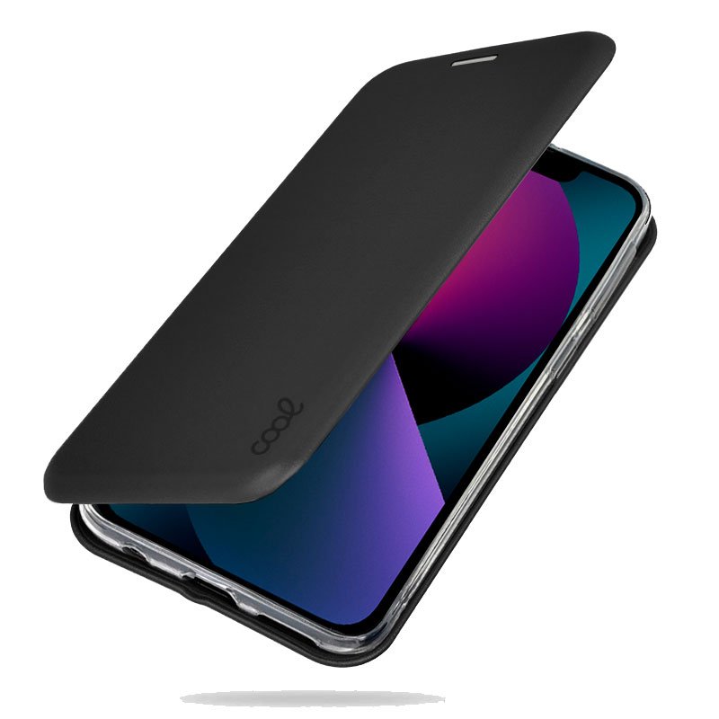 COOL Flip Cover Case for iPhone 13 mini Elegance Black
