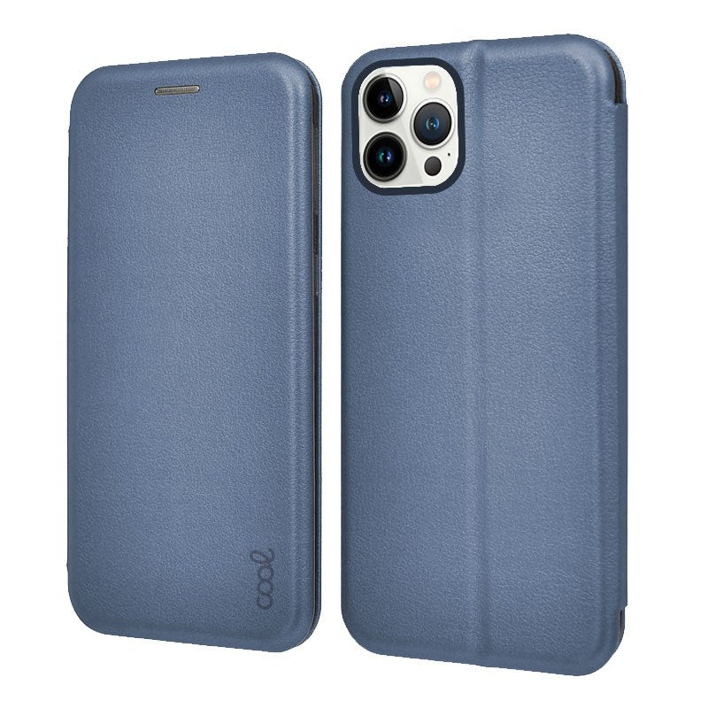 COOL Flip Cover Case for iPhone 13 Pro Elegance Blue