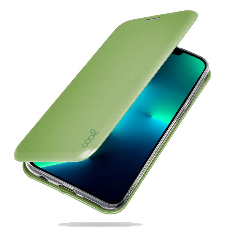 COOL Flip Cover Case for iPhone 13 Pro Elegance Pistachio