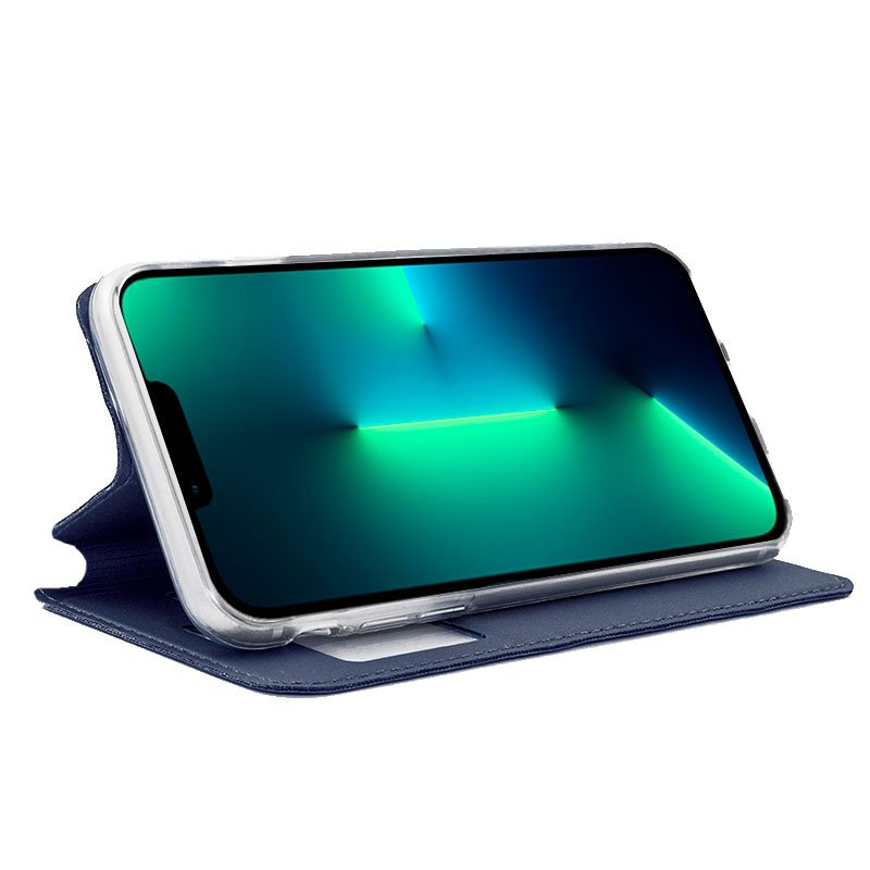 COOL Flip Cover Case for iPhone 13 Pro, Solid Blue