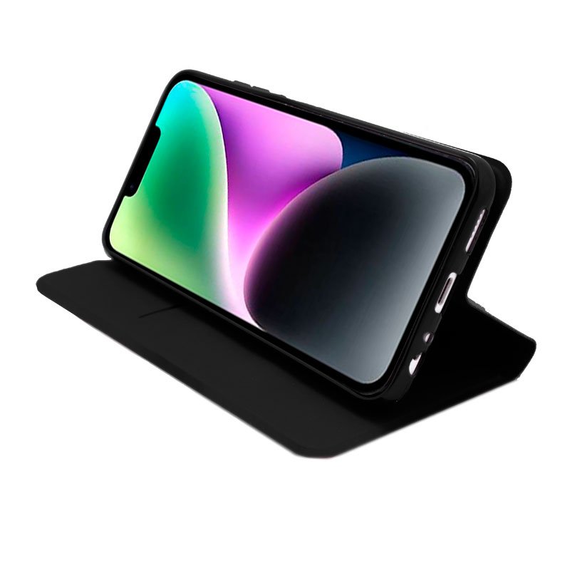 COOL Flip Cover Case for iPhone 14, Elegance Black