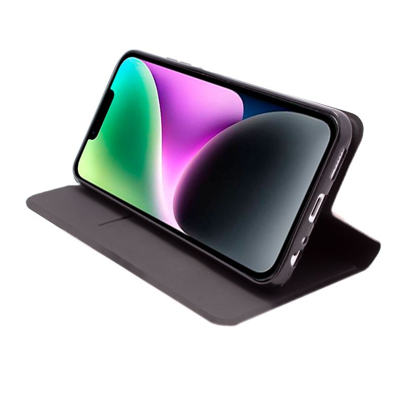 COOL Flip Cover Case for iPhone 14 Elegance Silver