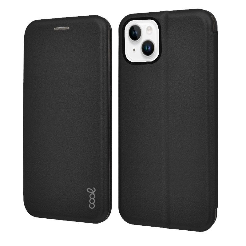COOL Flip Cover Case for iPhone 14 Plus Elegance Black