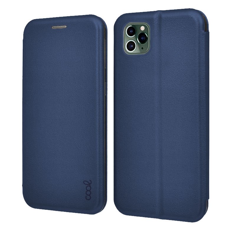 COOL Flip Cover Case for iPhone 14 Pro, Navy Elegance