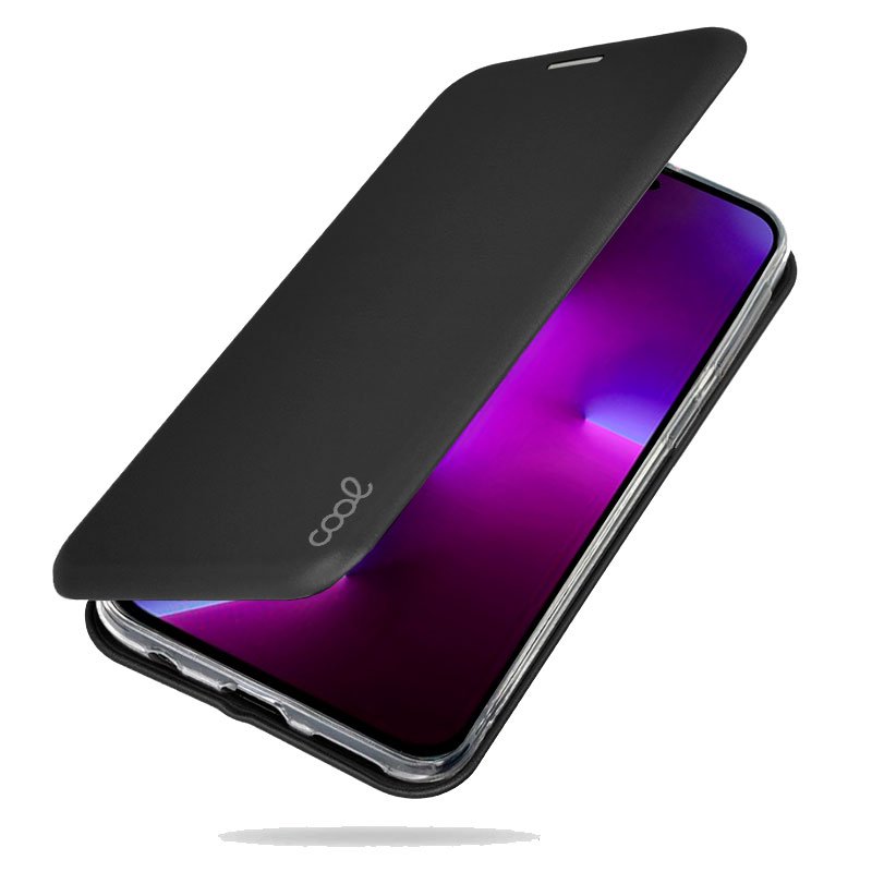 COOL Flip Cover Case for iPhone 14 Pro Elegance Black