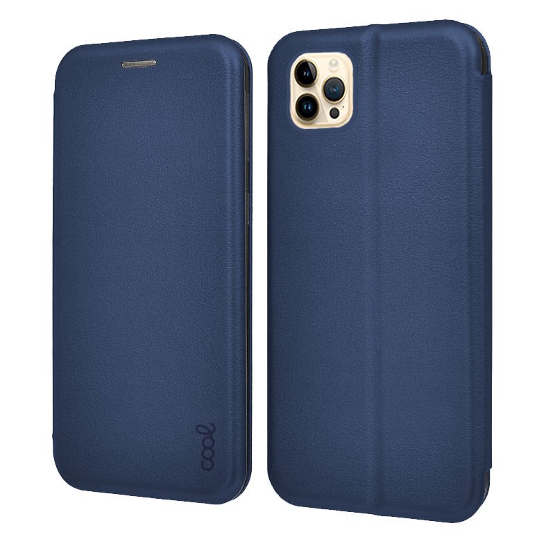 COOL Flip Cover Case for iPhone 14 Pro Max, Navy Elegance