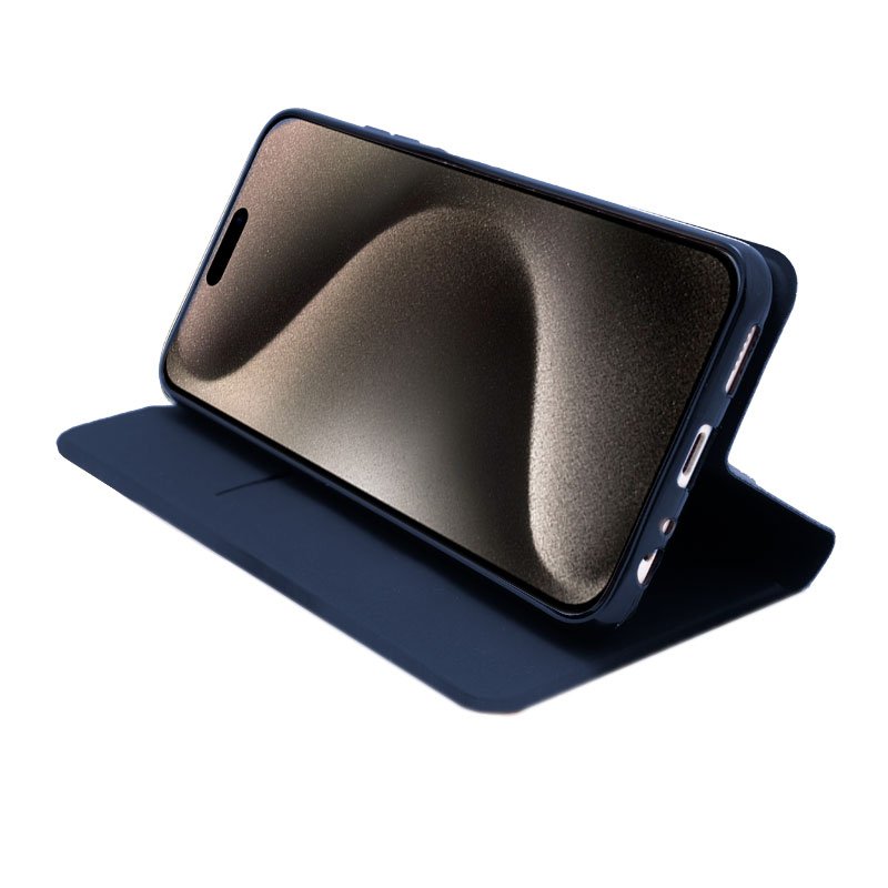 COOL Flip Cover Case for iPhone 15 Pro Max, Navy Elegance