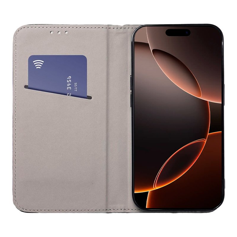 COOL Flip Cover Case for iPhone 16 Pro Max Solid Burgundy