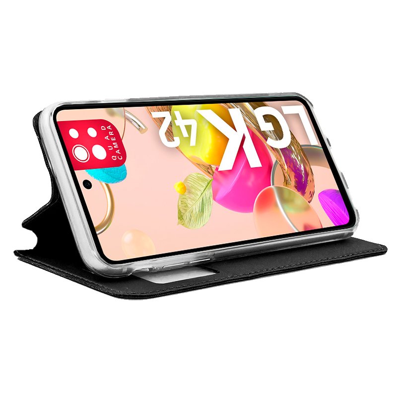 COOL Flip Cover Case for LG K42 Solid Black