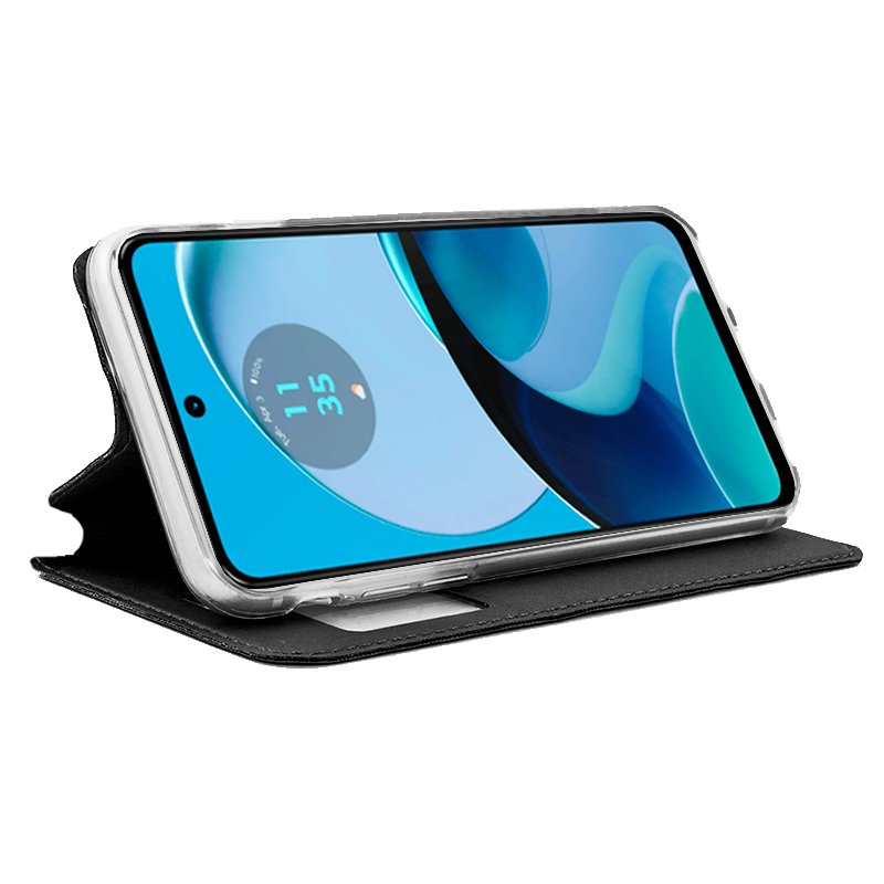 COOL Flip Cover Case for Motorola Moto G14, Plain Black