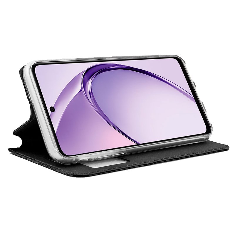 COOL Flip Cover Case for Oppo A40 / A40m / A60 5G Plain Black