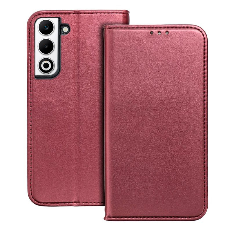 COOL Flip Cover Case for Oppo A5 4G / A5 5G Solid Burgundy