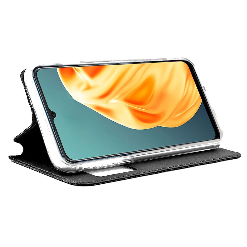 COOL Flip Cover Case for Oppo A91, Plain Black