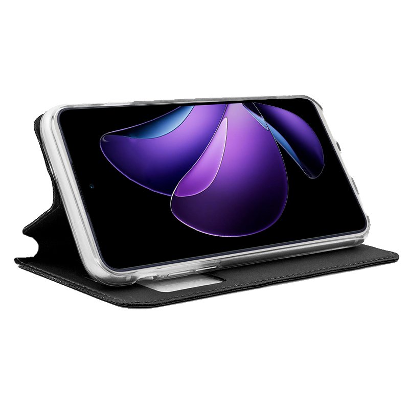 COOL Flip Cover Case for Oppo Reno 13 F 5G / 13 FS 5G Solid Black