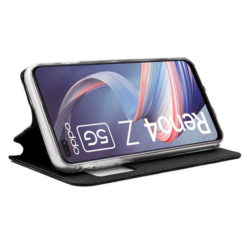 COOL Flip Cover Case for Oppo Reno 4Z 5G Solid Black