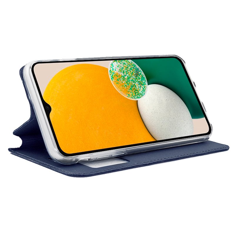 COOL Flip Cover Case for Samsung A136 Galaxy A13 5G / A04s Plain Blue