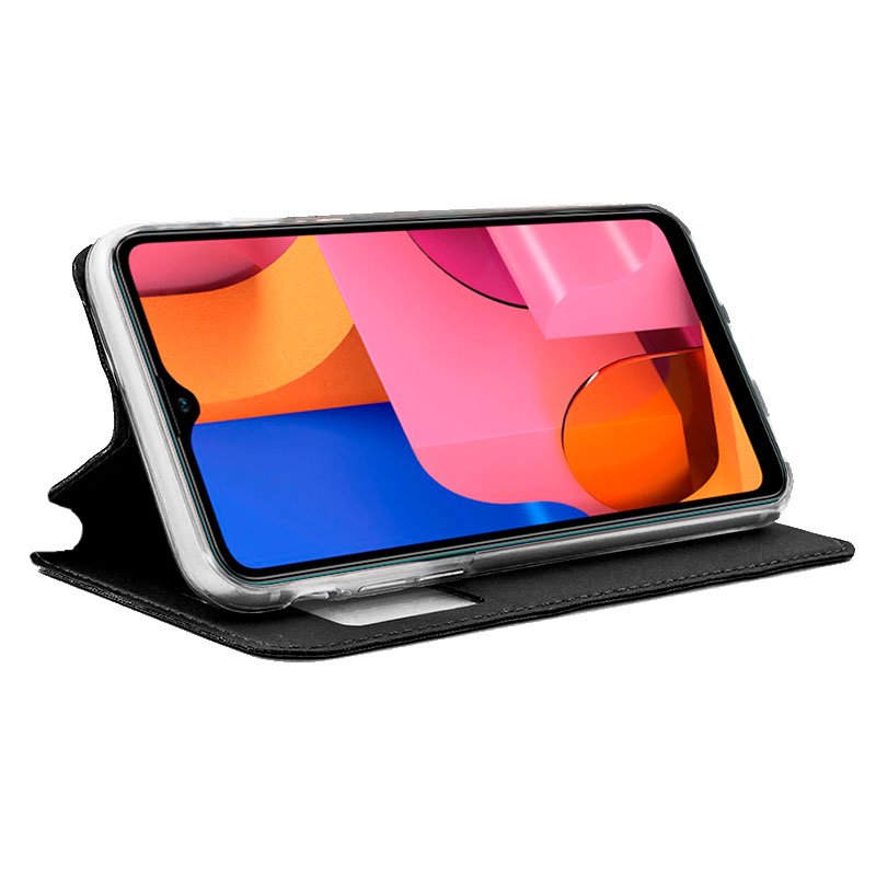 COOL Flip Cover Case for Samsung A207 Galaxy A20s Plain Black