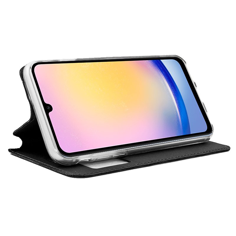 COOL Flip Cover Case for Samsung A256 Galaxy A25 5G Plain Black