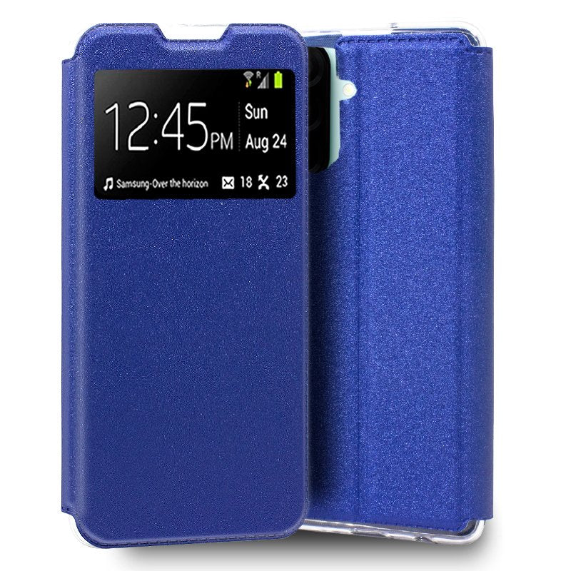 Funda COOL Flip Cover para Samsung A266 Galaxy A26 5G / A17 5G Liso Azul