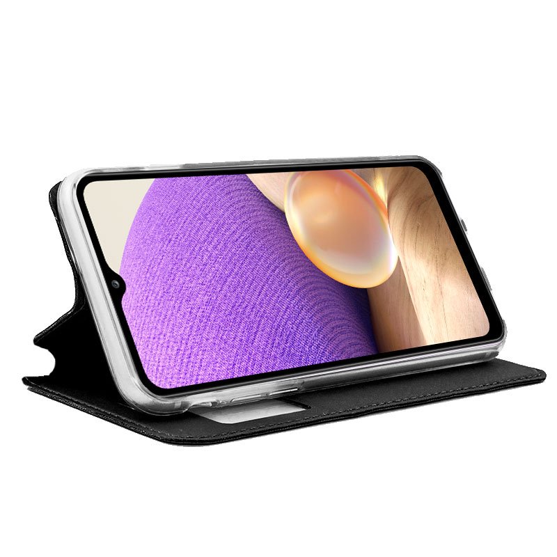 COOL Flip Cover Case for Samsung A326 Galaxy A32 5G Plain Black