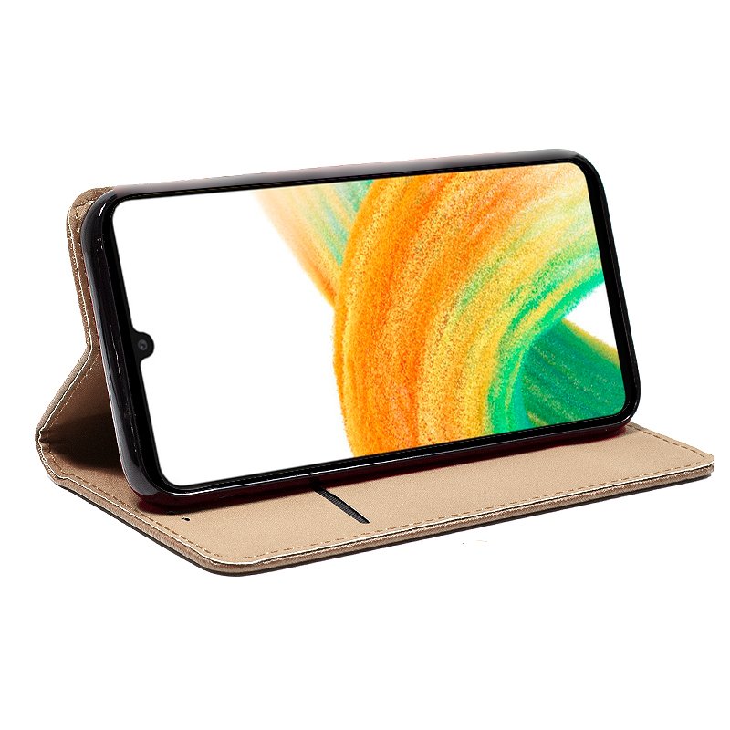 COOL Flip Cover Case for Samsung A336 Galaxy A33 5G Plain Beige