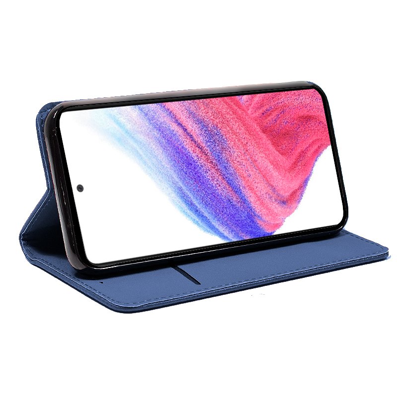 COOL Flip Cover Case for Samsung A536 Galaxy A53 5G Plain Blue