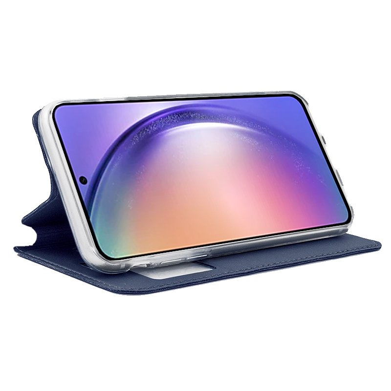 COOL Flip Cover Case for Samsung A546 Galaxy A54 5G Plain Blue