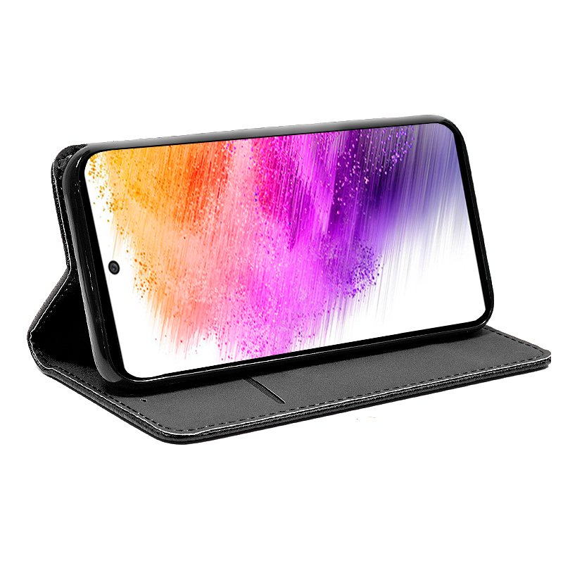 COOL Flip Cover Case for Samsung A736 Galaxy A73 5G Plain Black