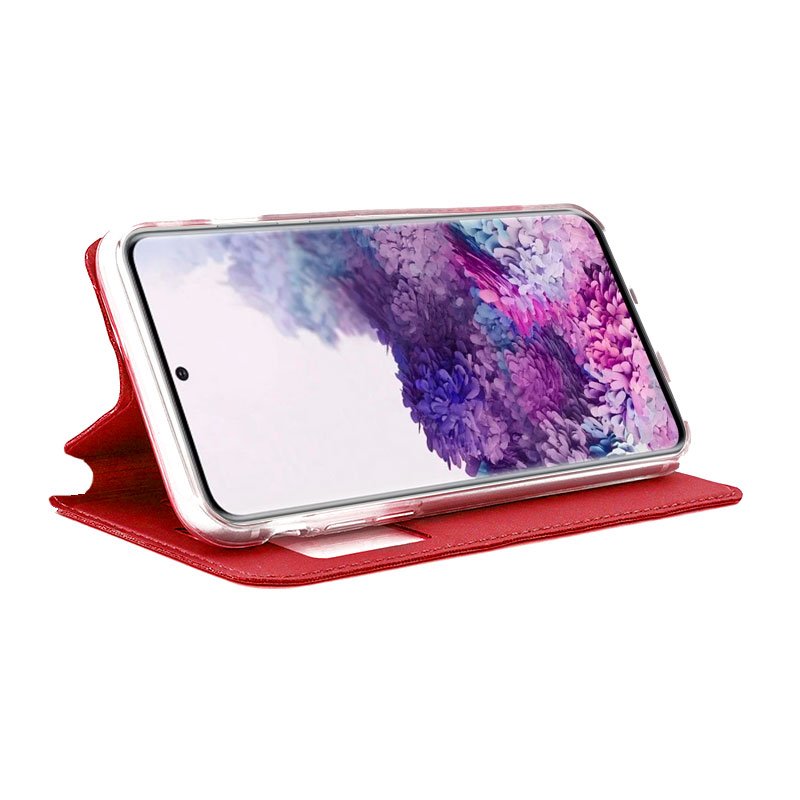 COOL Flip Cover Case for Samsung G980 Galaxy S20 Solid Red