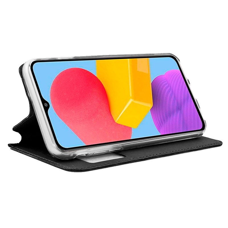 COOL Flip Cover Case for Samsung M135 Galaxy M13 / A23 5G Plain Black