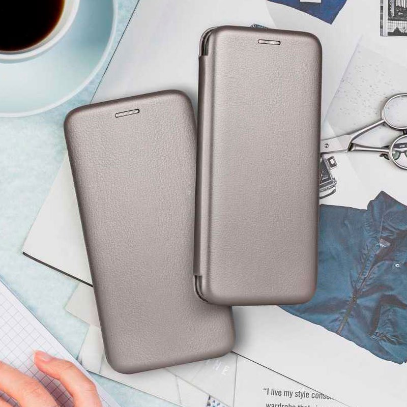 COOL Flip Cover Case for Samsung S901 Galaxy S22 Elegance Silver