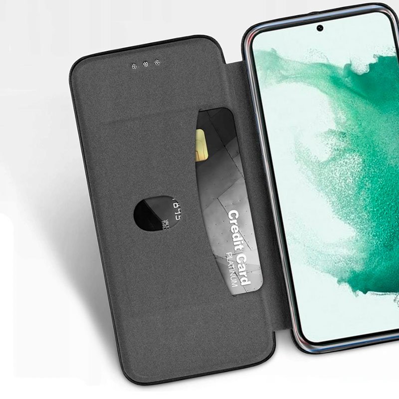 COOL Flip Cover Case for Samsung S906 Galaxy S22 Plus Elegance Black