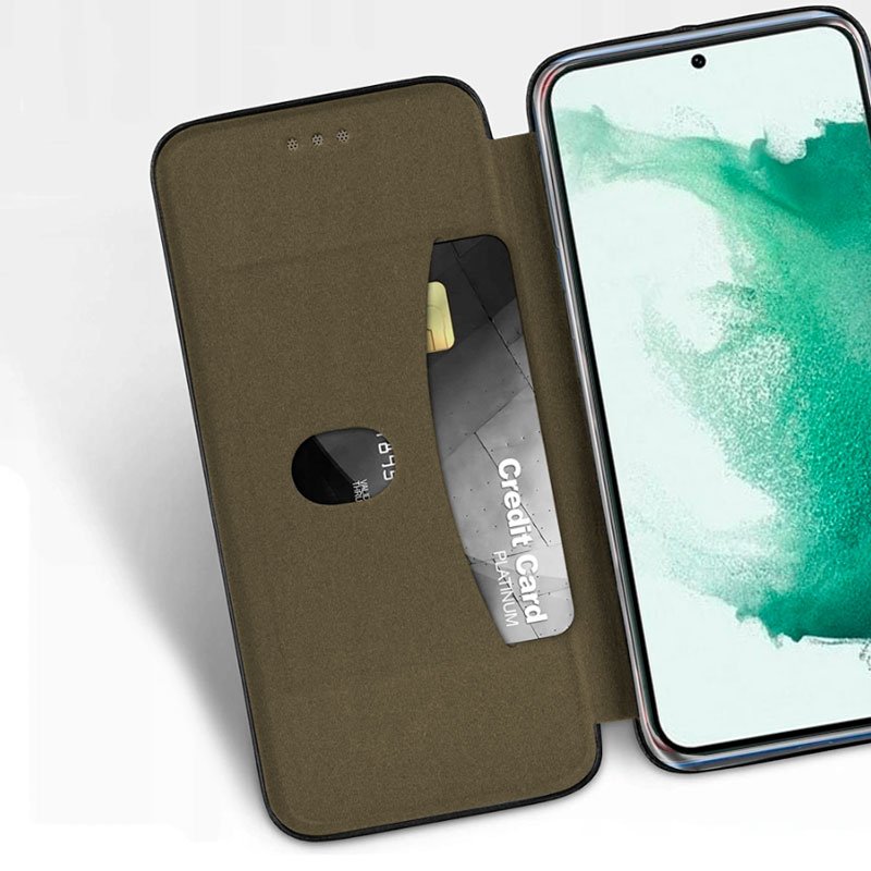 COOL Flip Cover Case for Samsung S906 Galaxy S22 Plus Elegance Silver