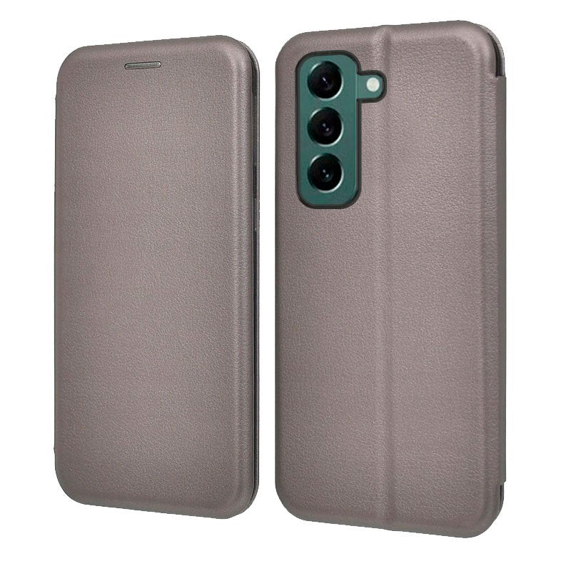 COOL Flip Cover Case for Samsung S906 Galaxy S22 Plus Elegance Silver