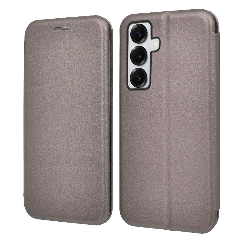 COOL Flip Cover Case for Samsung S921 Galaxy S24 / S25 Elegance Silver