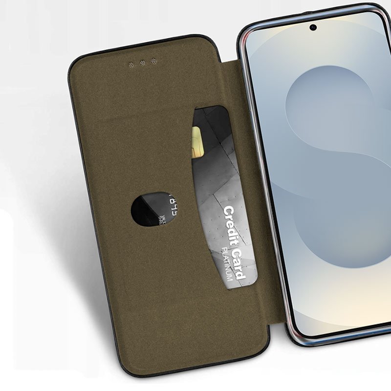 COOL Flip Cover Case for Samsung S921 Galaxy S24 / S25 Elegance Silver