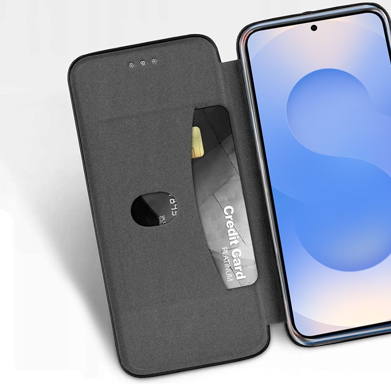 COOL Flip Cover Case for Samsung S926 Galaxy S24 Plus / S25 Plus Elegance Black