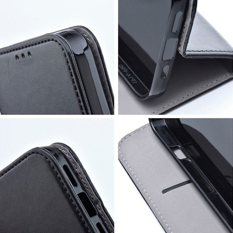 COOL Flip Cover Case for Samsung S926 Galaxy S24 Plus / S25 Plus Plain Black