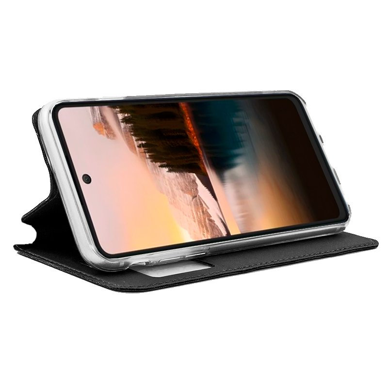 COOL Flip Cover Case for TCL 40 Nxtpaper, Plain Black