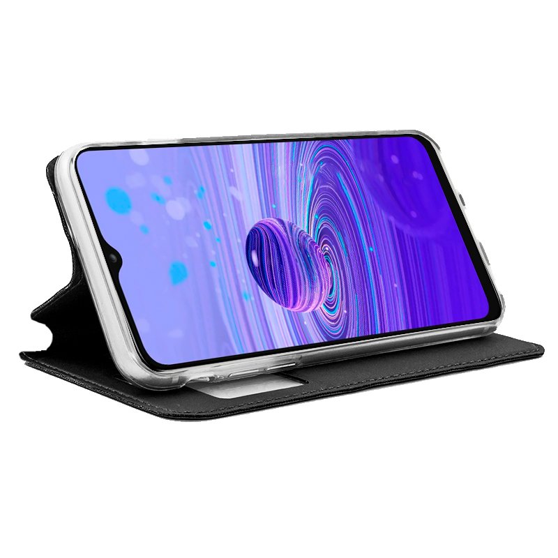 COOL Flip Cover Case for TCL 40R 5G, Plain Black
