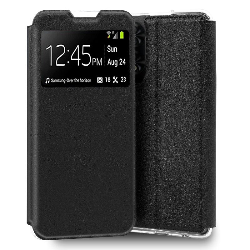 Funda COOL Flip Cover para TCL 50 5G Liso Negro