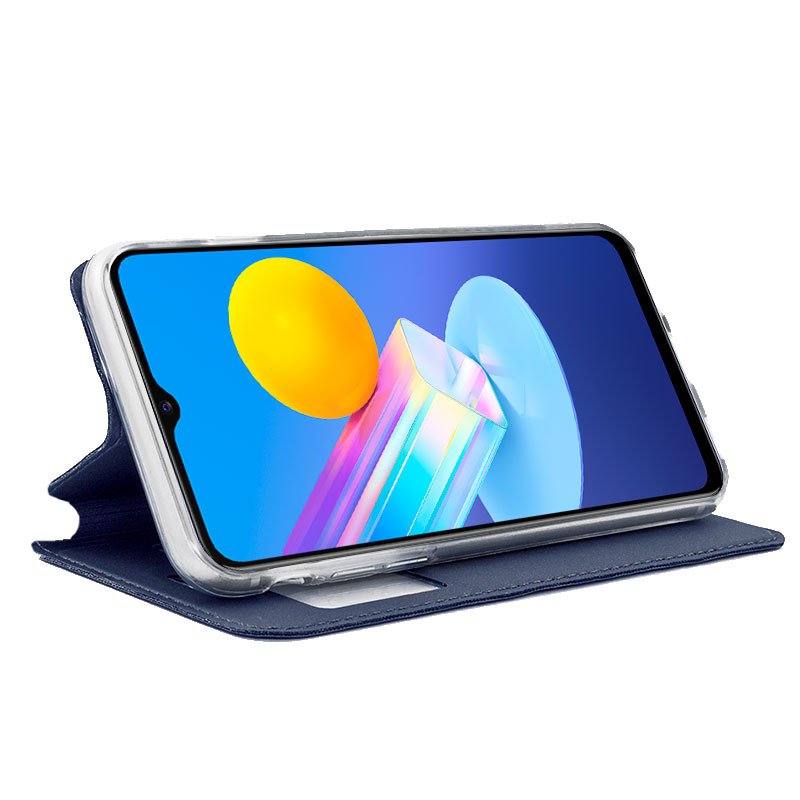 COOL Flip Cover Case for Vivo Y52 5G / Y72 5G Plain Blue