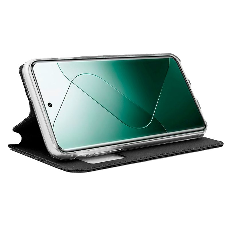 COOL Flip Cover Case for Xiaomi 14 / 14 5G Plain Black