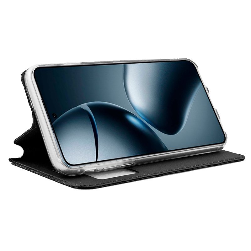 COOL Flip Cover Case for Xiaomi 14T, Plain Black