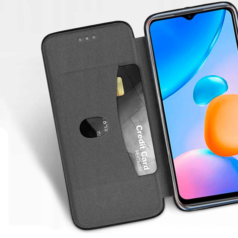 COOL Flip Cover Case for Xiaomi Redmi 10 5G Elegance Black