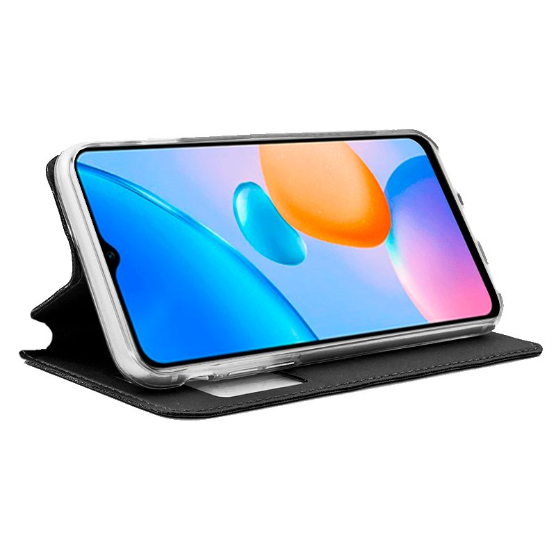 COOL Flip Cover Case for Xiaomi Redmi 10 5G, Plain Black