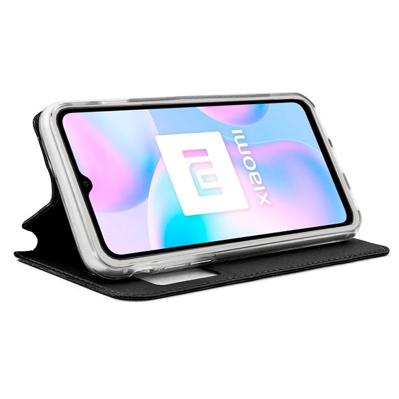 COOL Flip Cover Case for Xiaomi Redmi 9A / 9AT, Plain Black